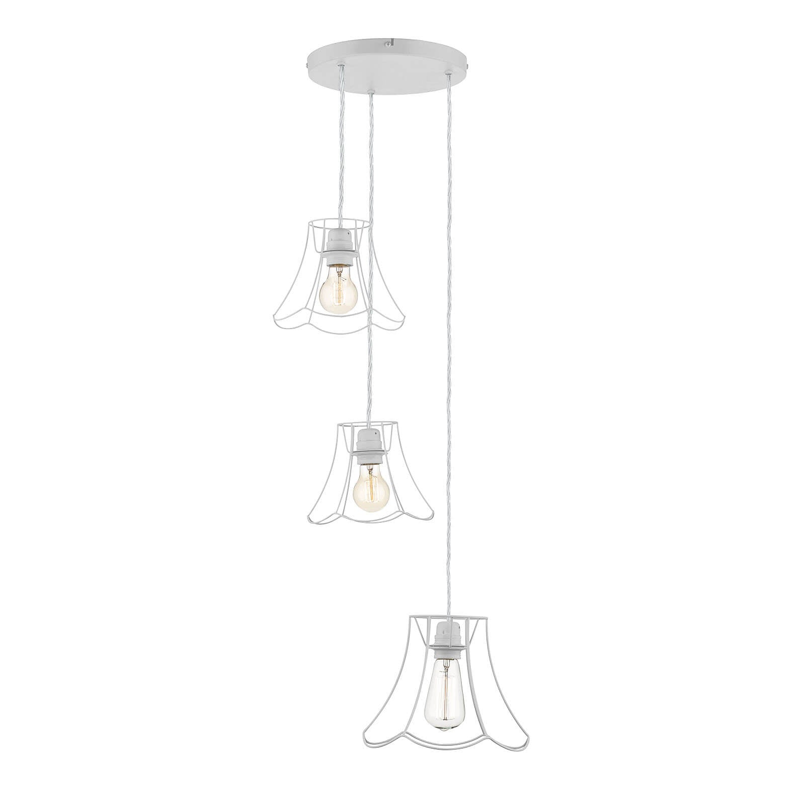 OREGON 3 light pendant bespoke/Bronze finish E27