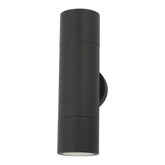 Ortega 2 Light Outdoor Wall Light Natural Brass IP65