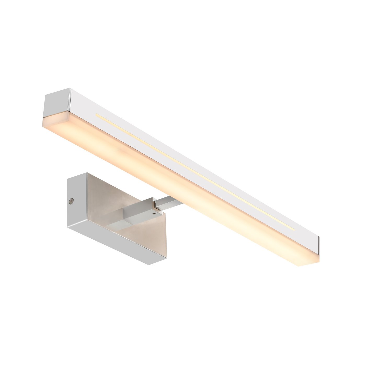 Otis 60' Wall light- Chrome/ White Finishes