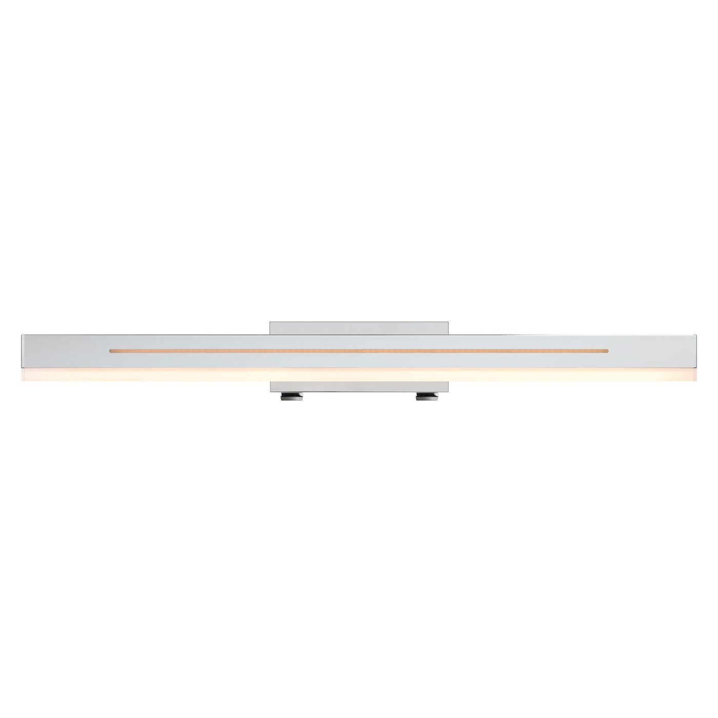 Otis 60' Wall light- Chrome/ White Finishes