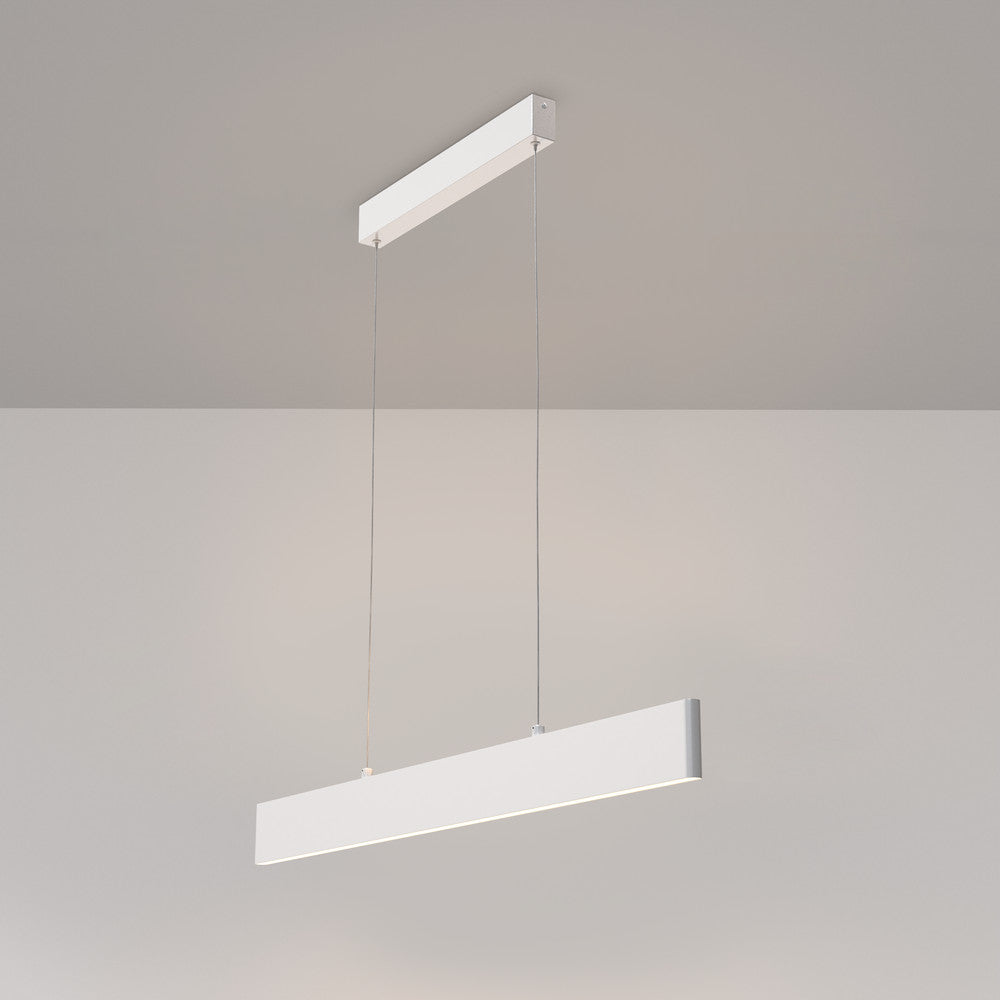 Step LED Linear Pendant Light- Gold/ White/ Black Finishes