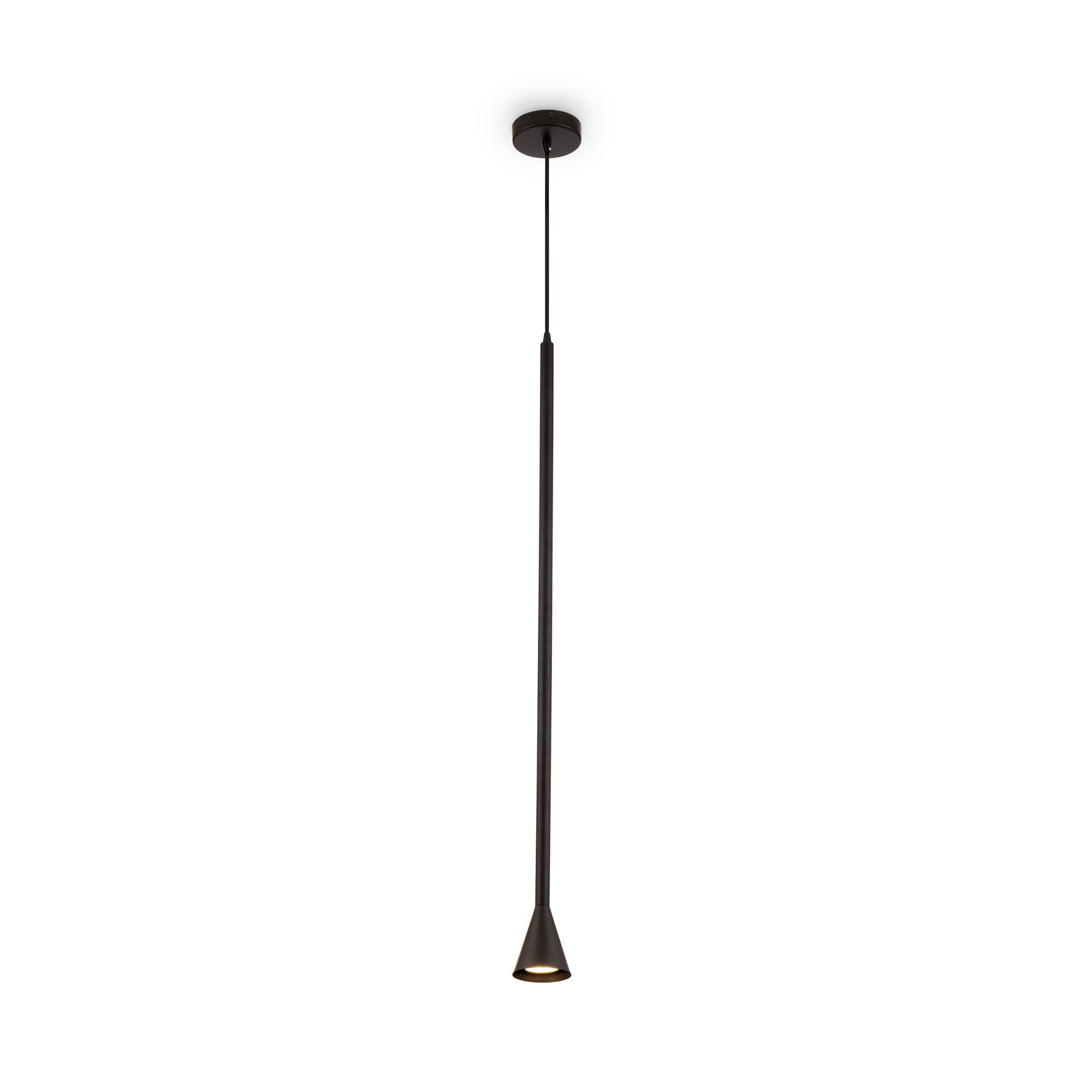 Arrow Single Pendant Light - White / Gold / Black