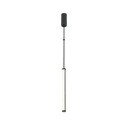 Supersymmetry LED Hanging Ceiling Light - Matte Black/White Finish