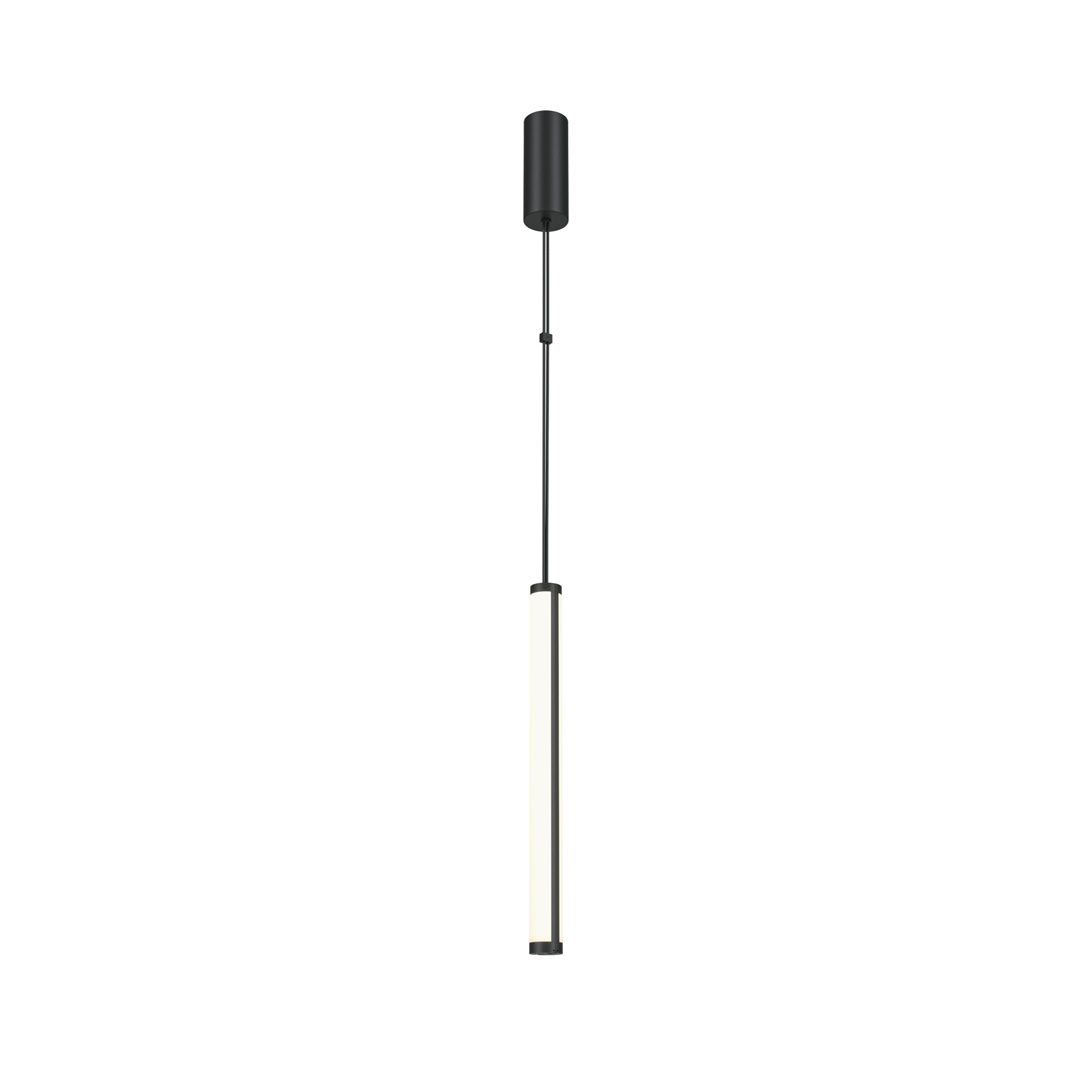 Supersymmetry LED Hanging Ceiling Light - Matte Black/White Finish