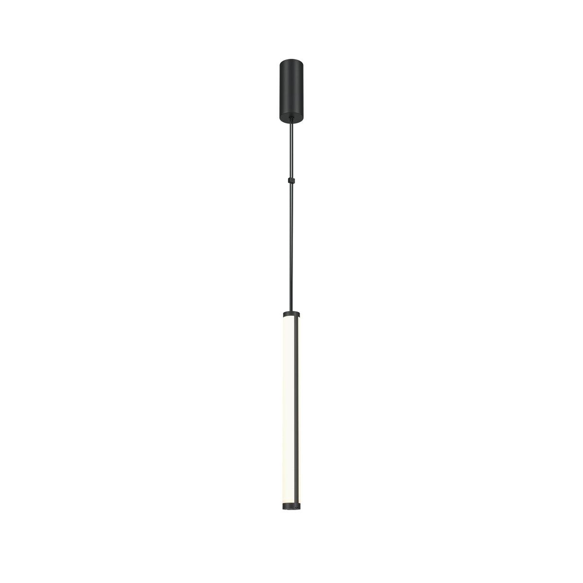 Supersymmetry LED Hanging Ceiling Light - Matte Black/White Finish