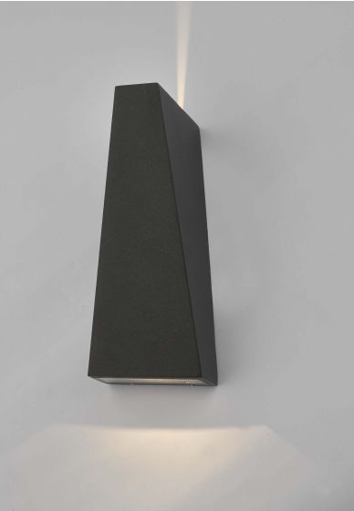 Paco LED Up/Down Wall Light IP65 Anthracite