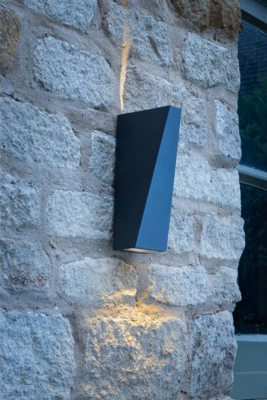 Paco LED Up/Down Wall Light IP65 Anthracite