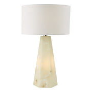 Paget Table Lamp- White With Shade