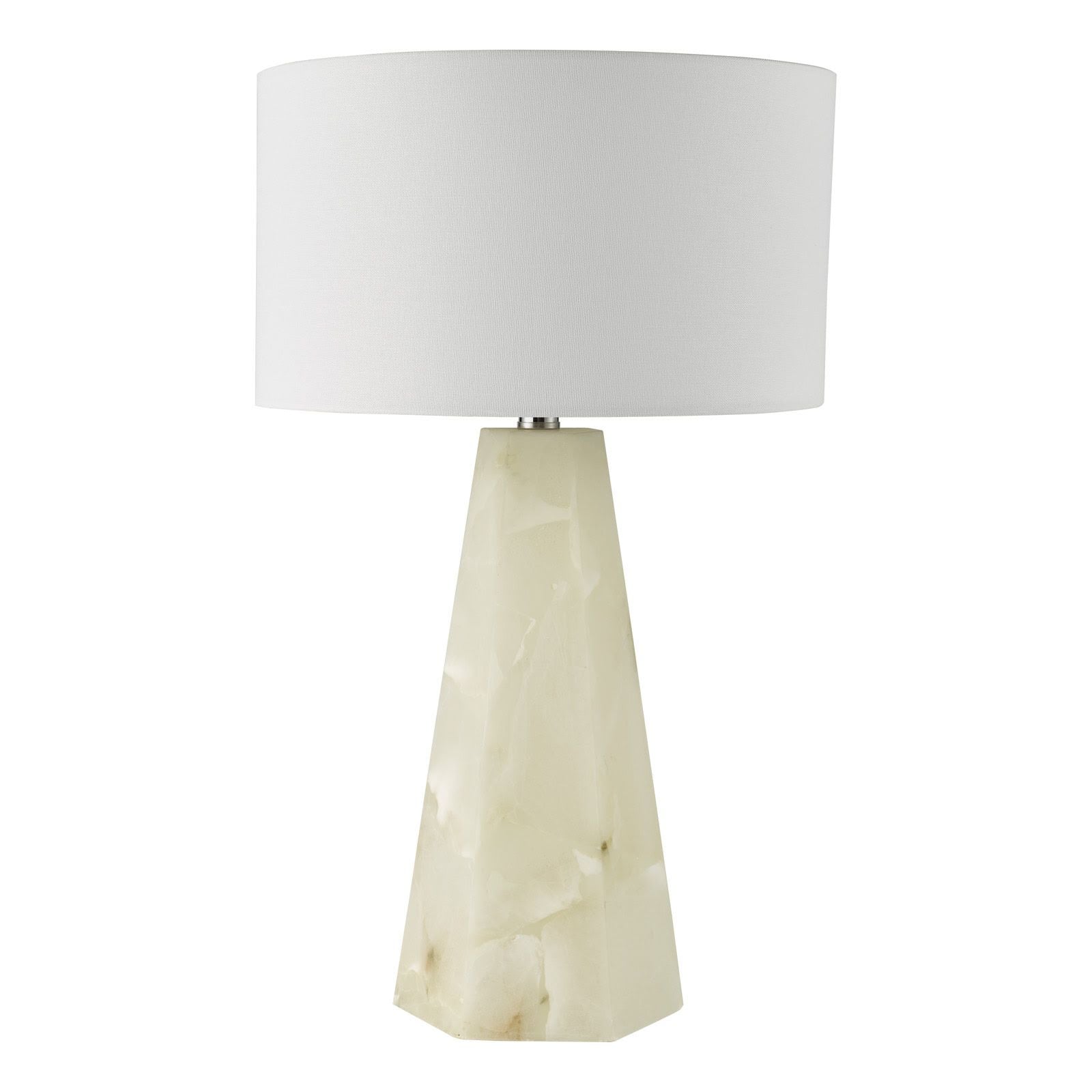Paget Table Lamp- White With Shade