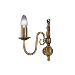 Nora 1/2Lt Wall Bracket - Bronze Finish