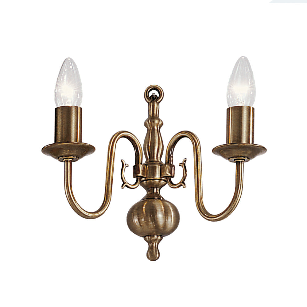 Nora 1/2Lt Wall Bracket - Bronze Finish