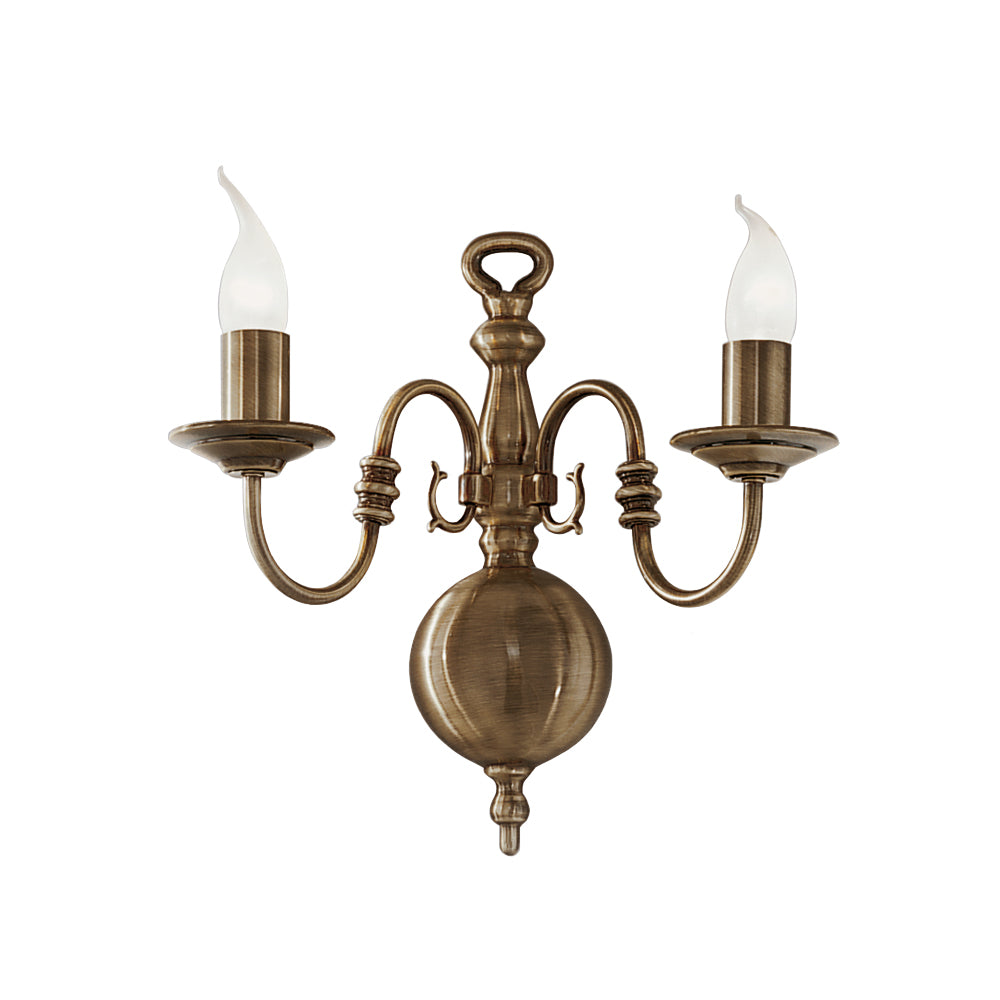 Nora 1/2Lt Wall Bracket - Bronze Finish