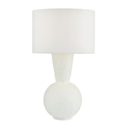 Perla Table Lamp Matt- White With Shade