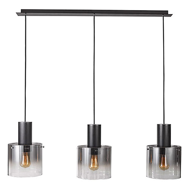 Fade 3Lt Linear Pendant - Various Colours
