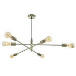 Venus 6Lt Centre Ceiling Light- Various Colours