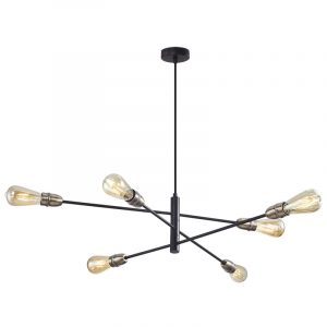 Venus 6Lt Centre Ceiling Light- Various Colours