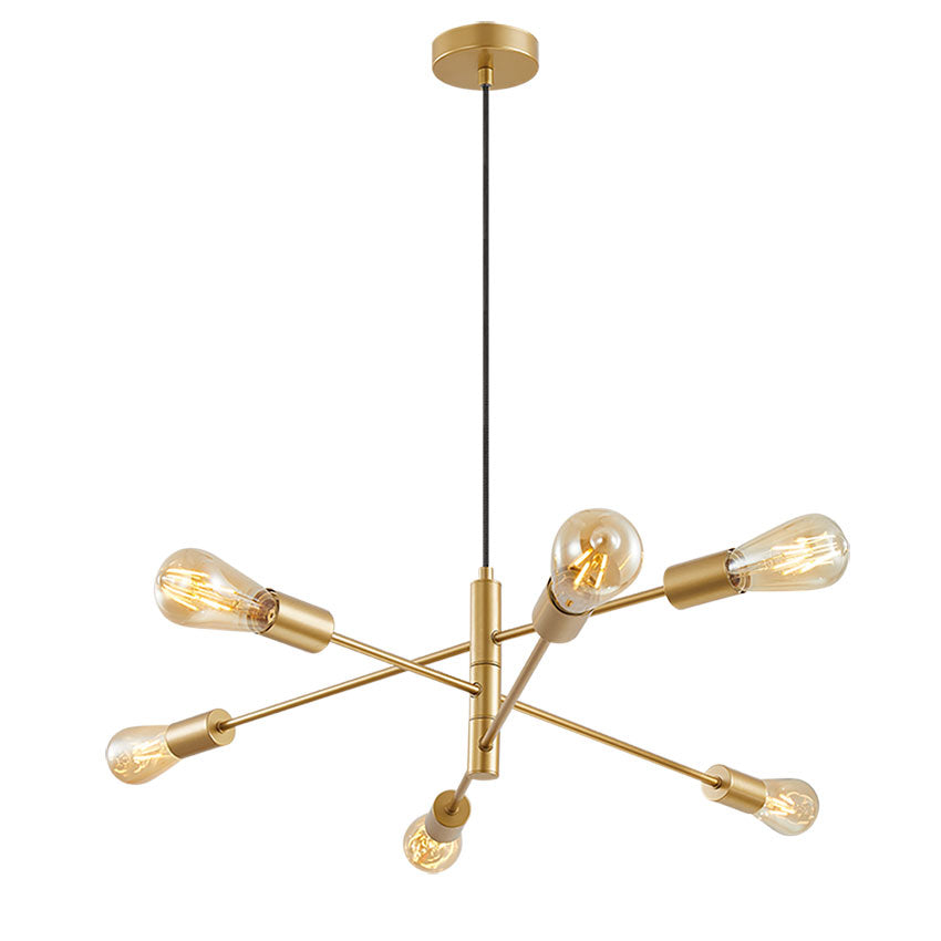 Venus 6Lt Centre Ceiling Light - Various Colours