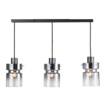 Camden Kitchen Linear Table Light- Copper/ Silver/ Amber