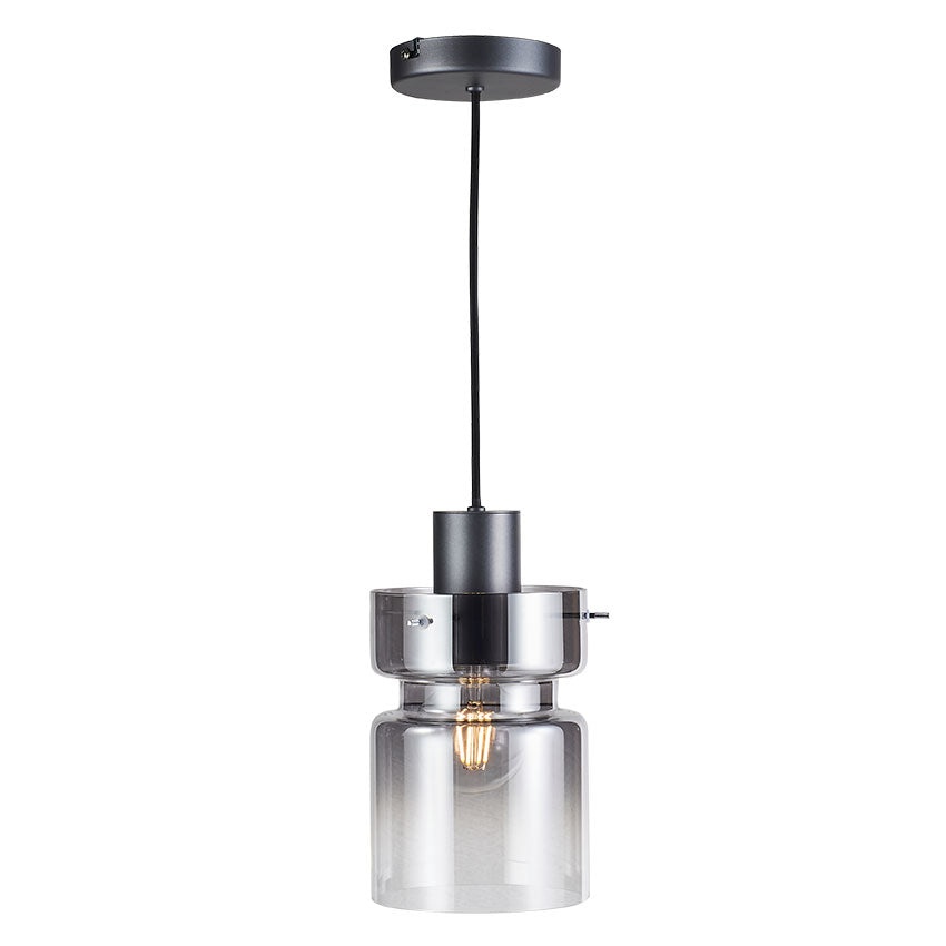 Camden Single Pendant Light- Silver/ Grey/ Copper Finishes