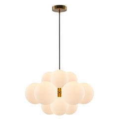 Taishan 12Lt Centre Ceiling Light G9 Black/Matt Brass