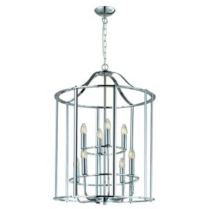 Adare 4/6/8Lt Ceiling Light- Matt Brass/ Satin Nickel/ Chrome Finishes