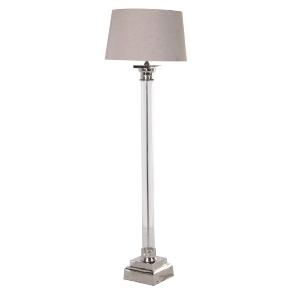 Crystal Clear Elegance Floor Lamp