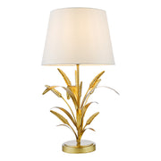 Phaedra Table Lamp Gold With Shade E27