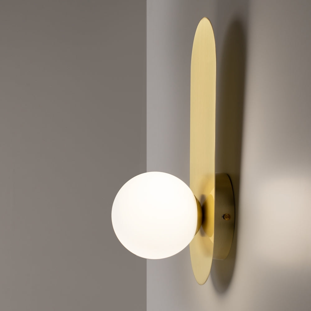 Bao Wall Light- Gold/ Black Finishes