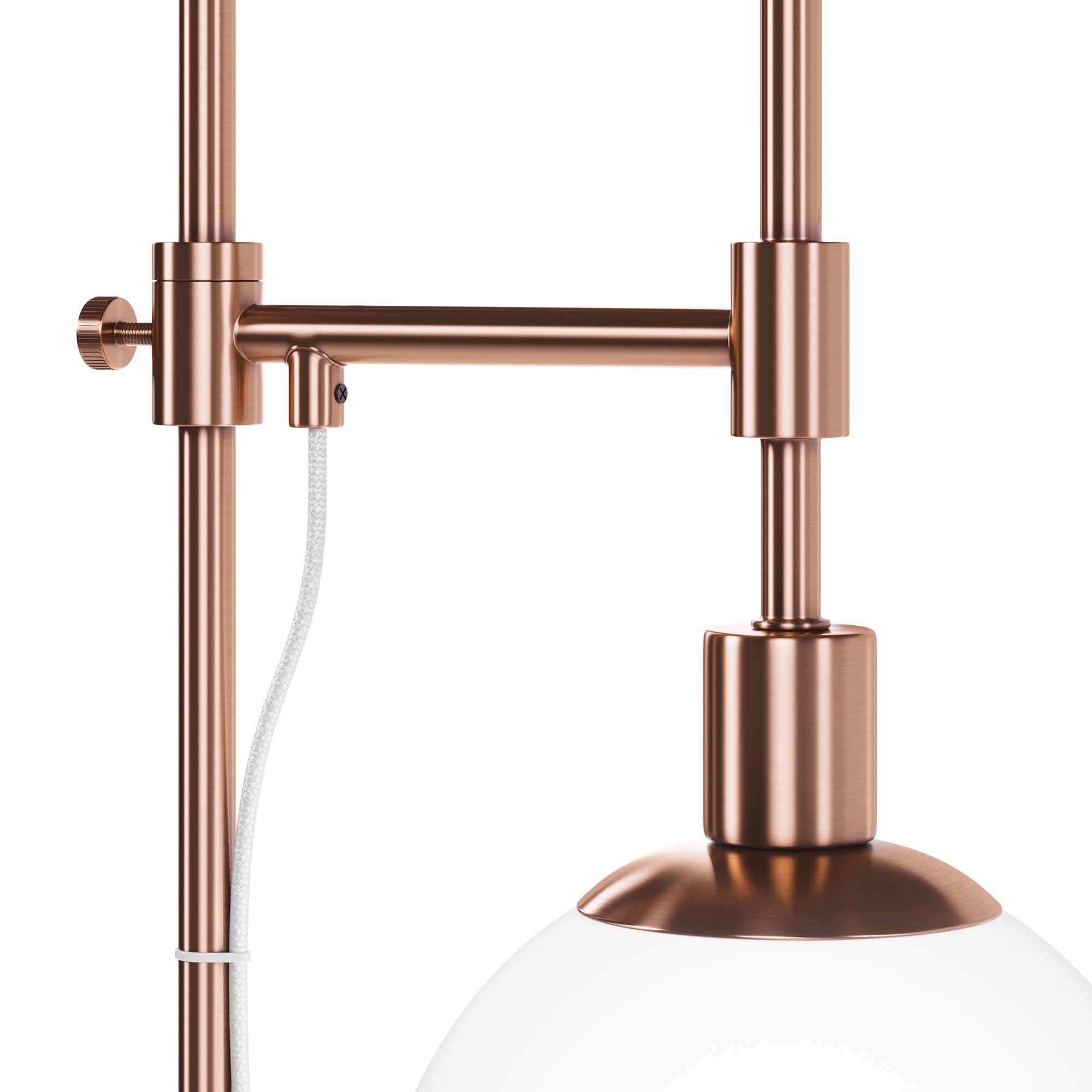 Erich Floor lamp E14 - Brass/Nickel Finish