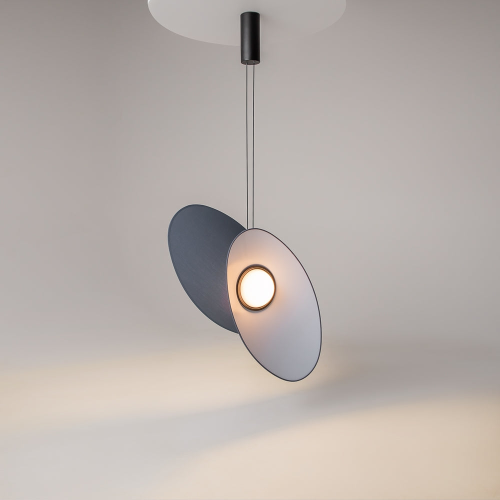 Evolution Pendant Light- White/ Black Finishes
