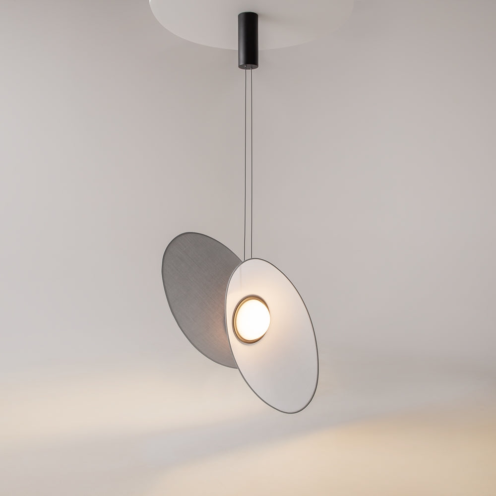 Evolution Pendant Light- White/ Black Finishes