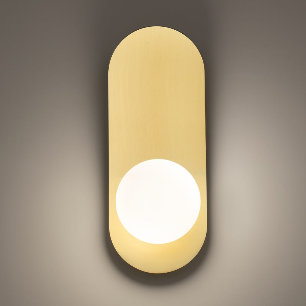 Bao Wall Light- Gold/ Black Finishes