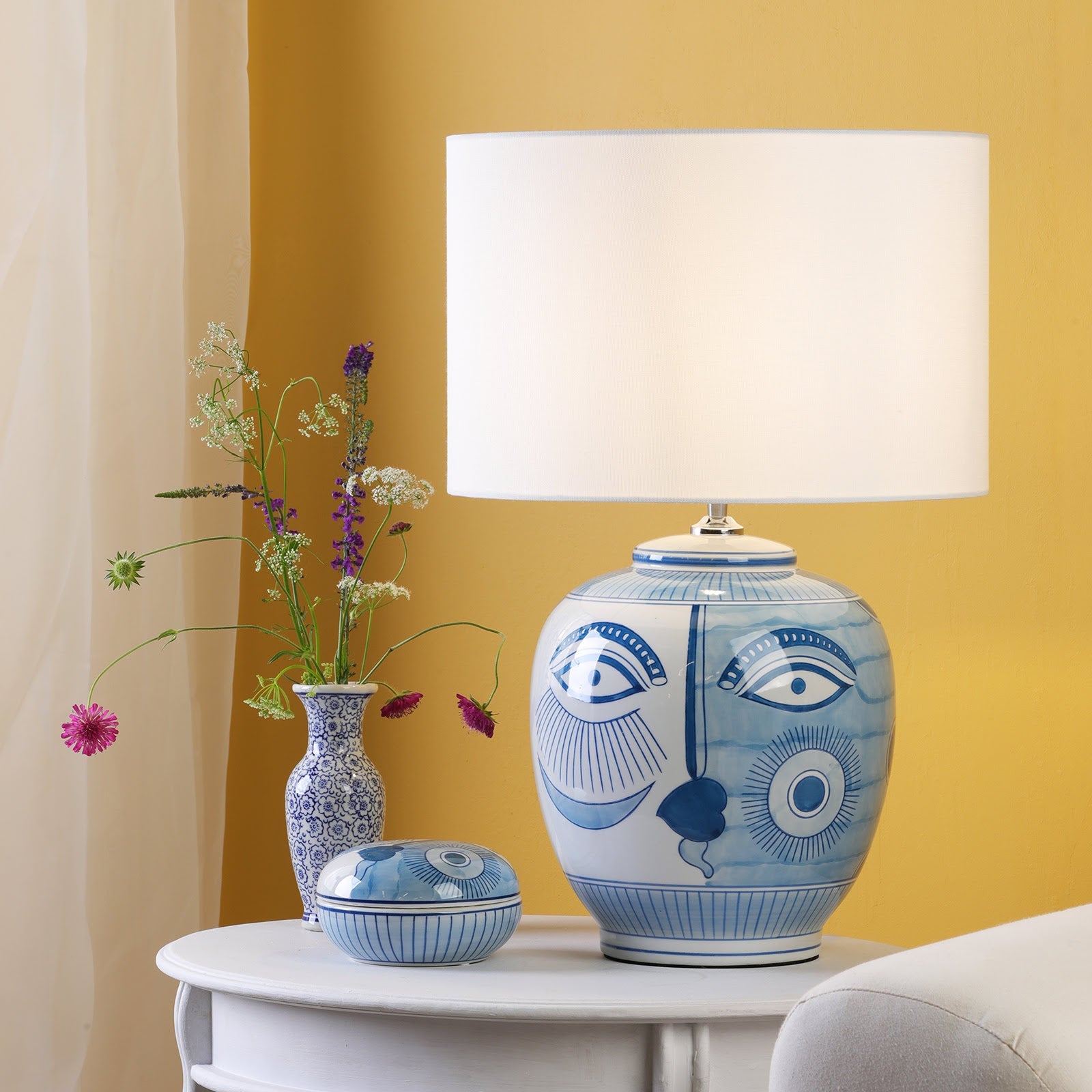 Picasso Small Ceramic Table Lamp- Base Only
