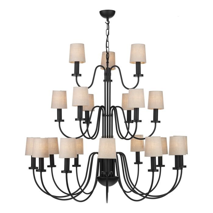 Pigalle 21 Light Armed Pendant Bespoke Fitting Only- Various Finishes