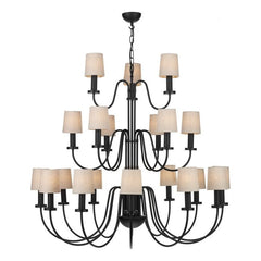 Pigalle 21 Light Armed Pendant Bespoke Fitting Only- Various Finishes