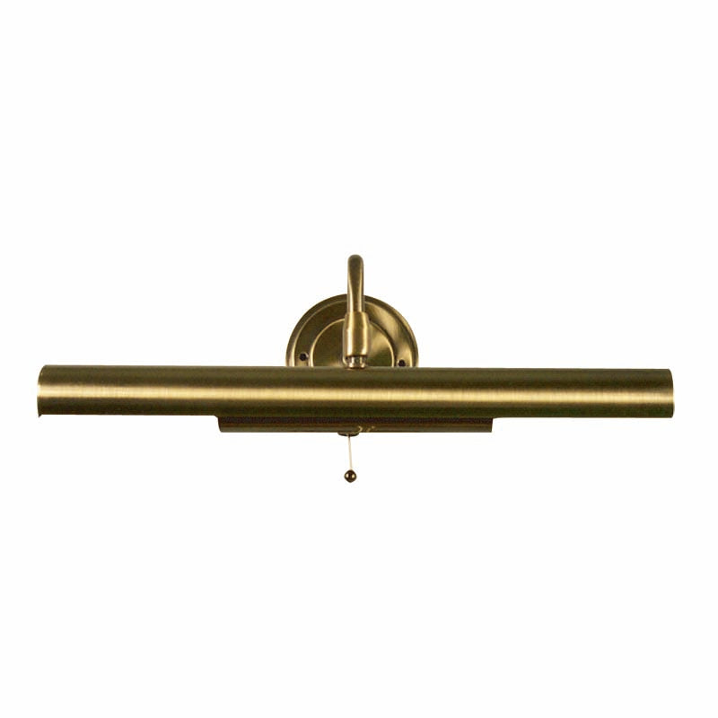 Irvine Picture Light- Antique Brass/ Black