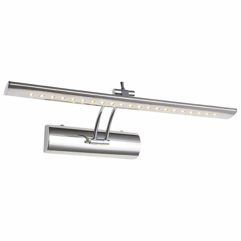 Exeter Picture Light- Satin Nickel/ Chrome