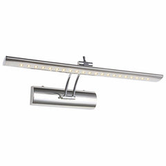 Exeter Picture Light- Satin Nickel/ Chrome