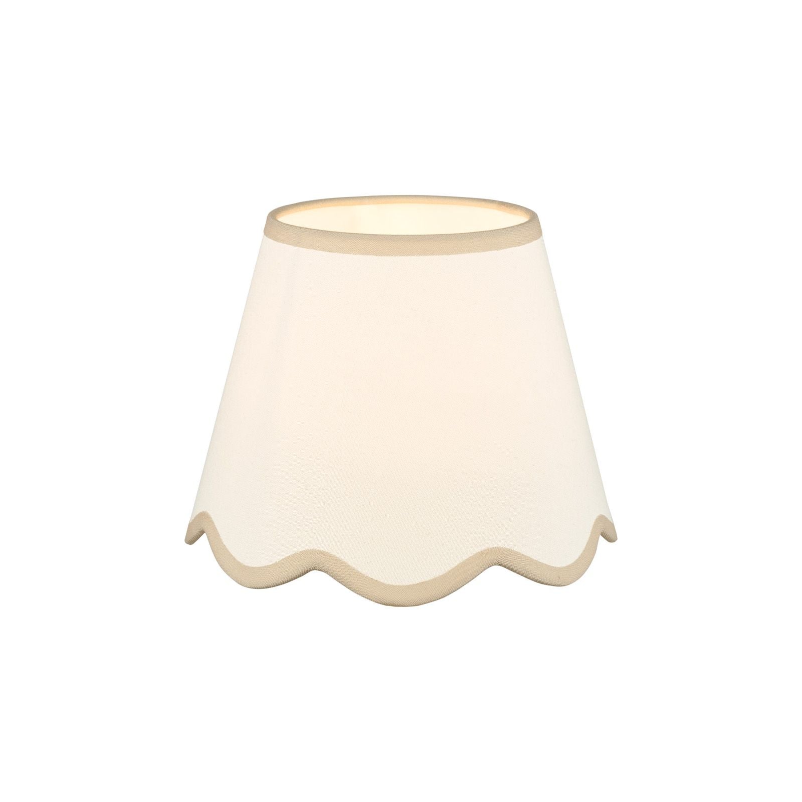 Poma Natural Linen Shade 25cm/45cm- Various Finishes