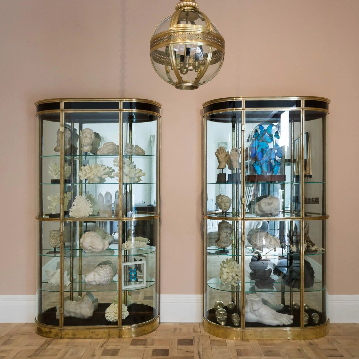 Hampstead Lantern- Verdigris Bronze/ Brass