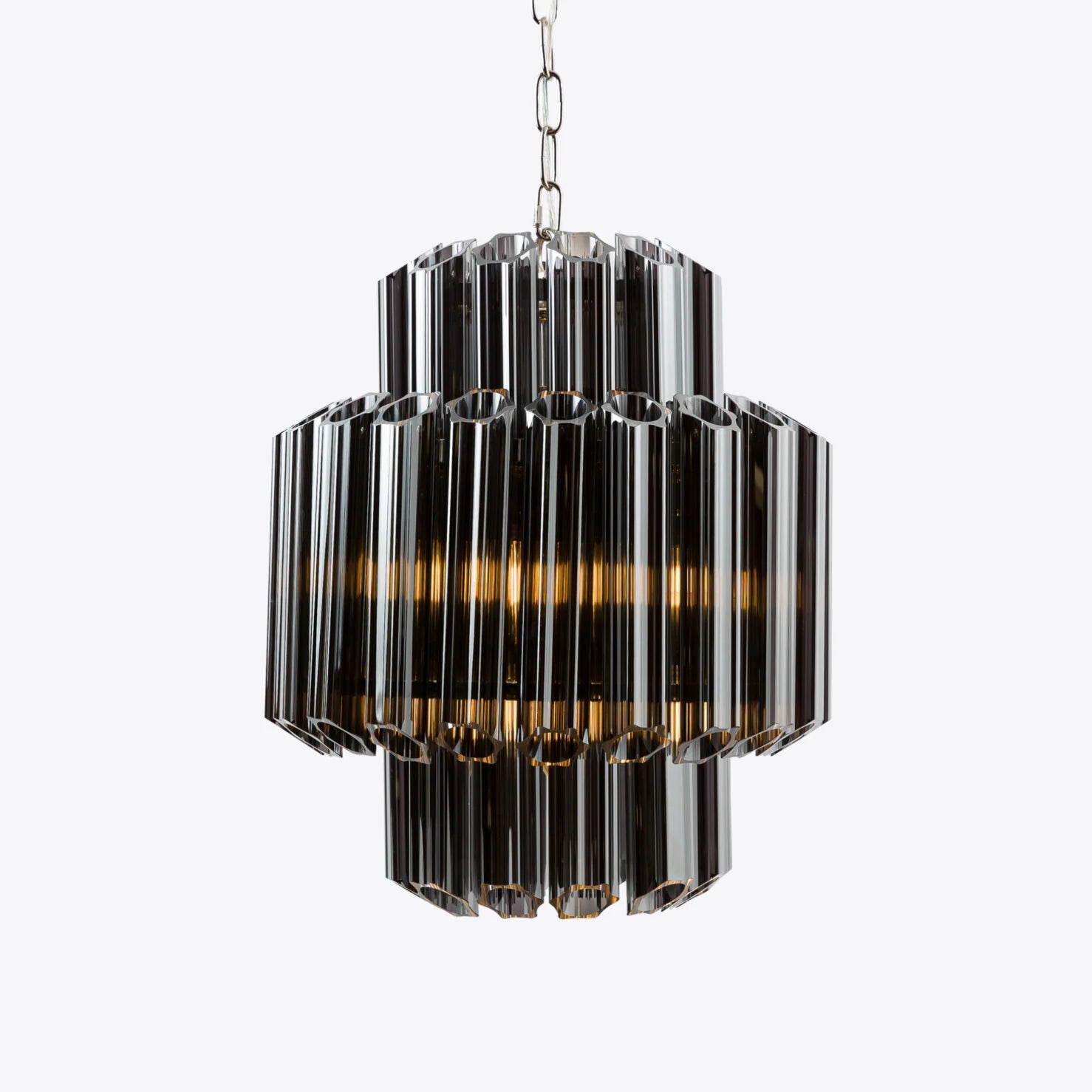 Piccolo Palermo Chandelier- Smoked Mirror