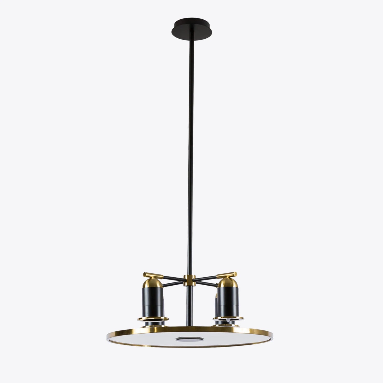Kiev Chandelier- Black, Brass Finishes