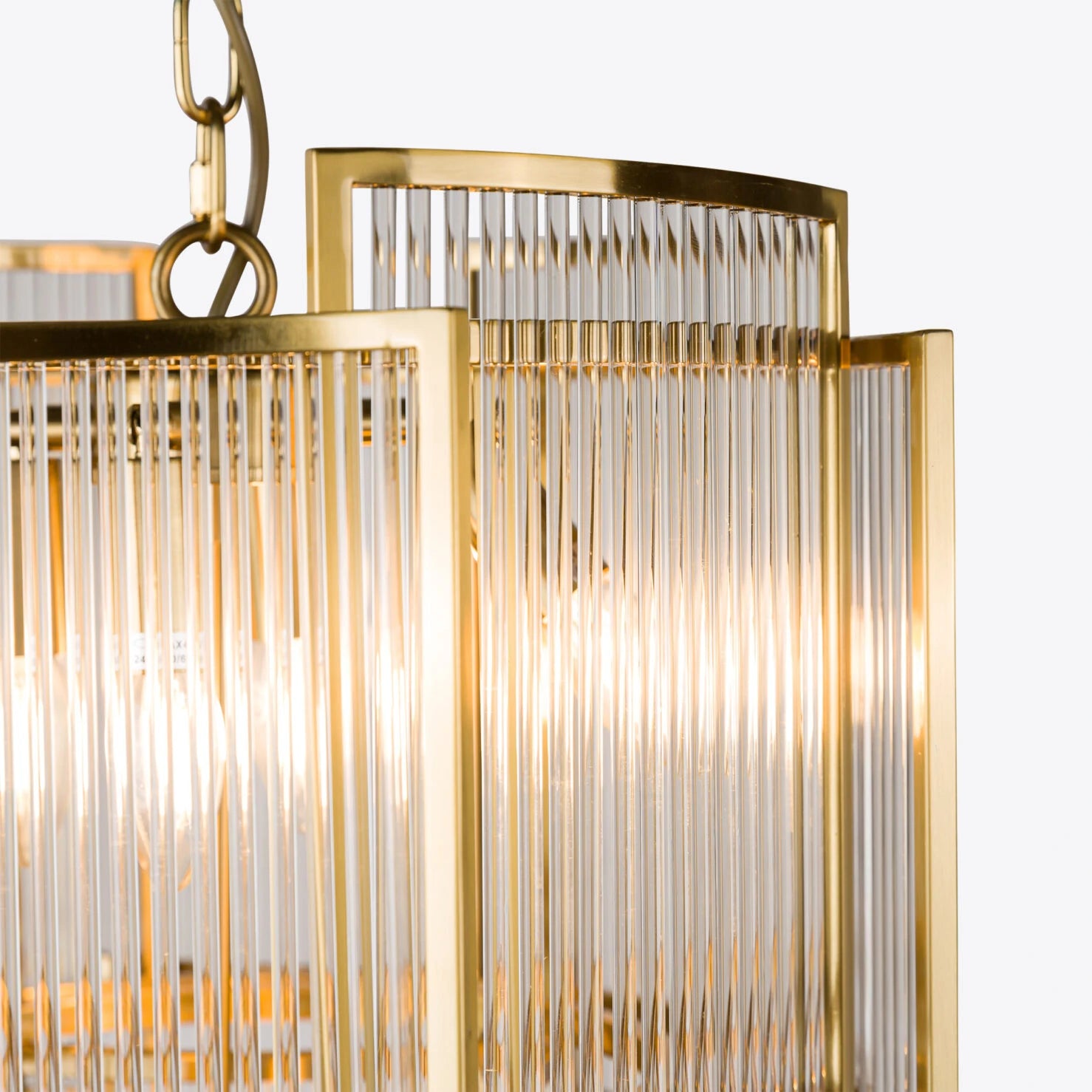 Monte Carlo Piccolo Chandelier- Brass/ Bronze