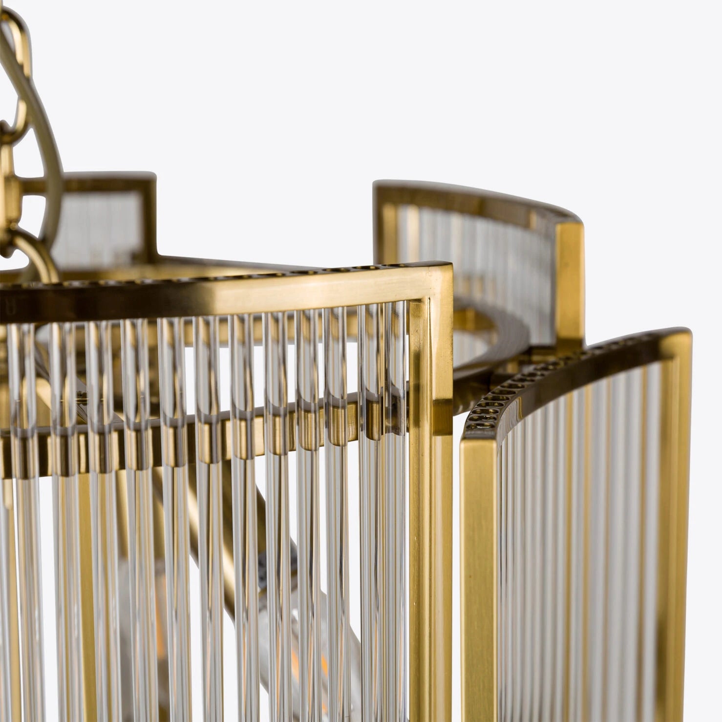 Monte Carlo Piccolo Chandelier- Brass/ Bronze