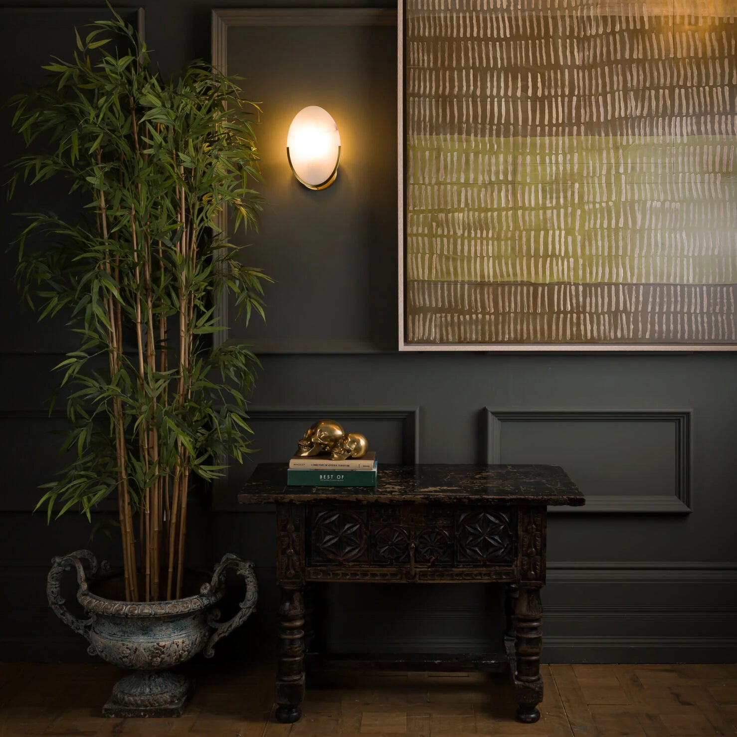 Mosman Linear/ Curve/ Disk Wall Sconce- Bronze/ Brass Finishes