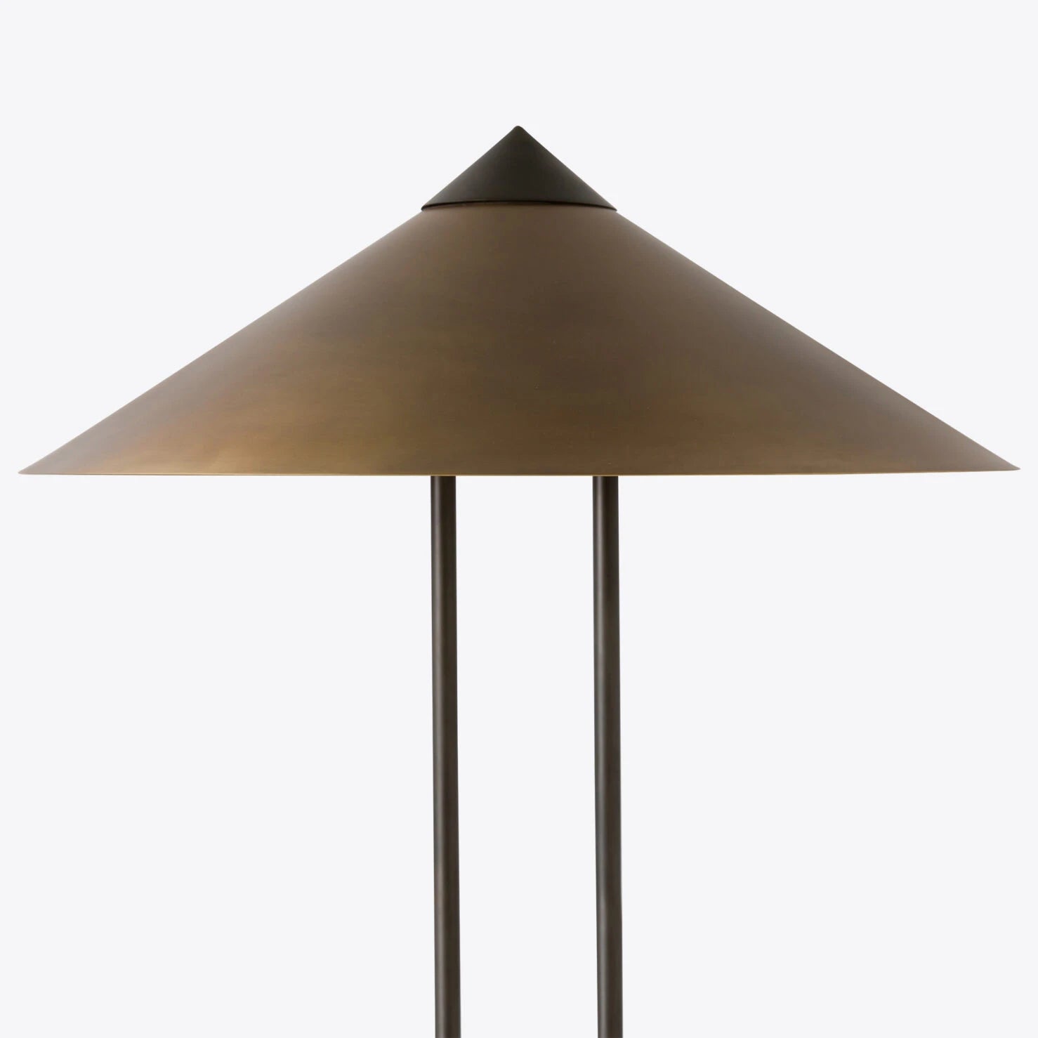 Titan Floor Lamp- Cream/ Black Marble Finishes