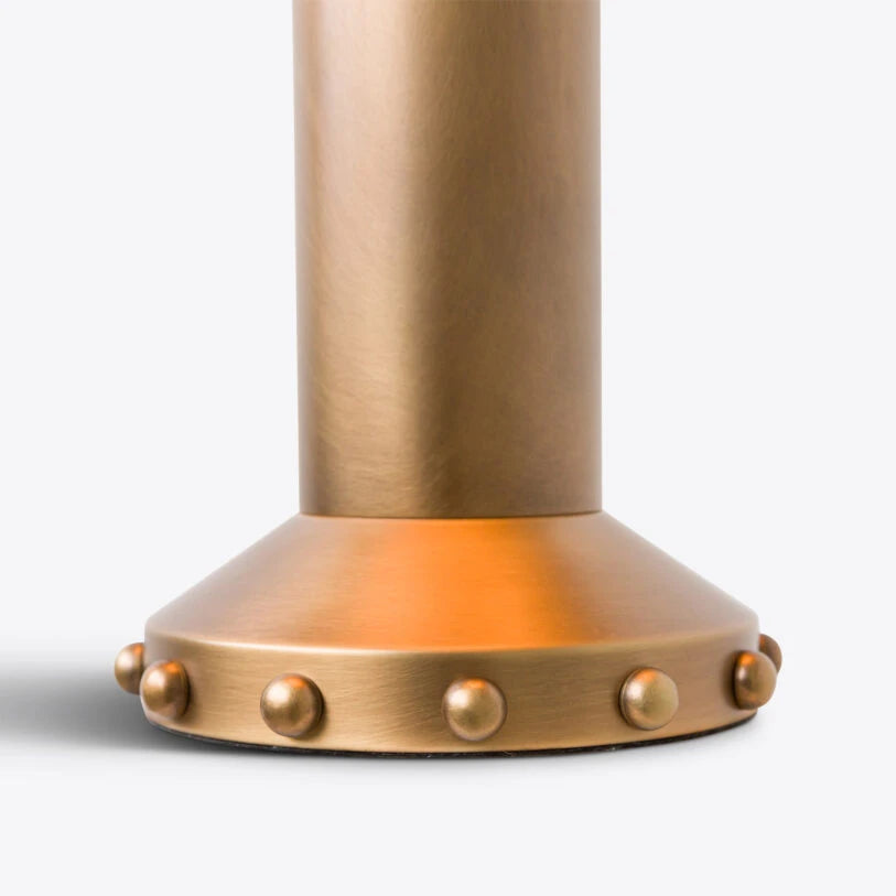 Structure Table Lamp- Shiny Nickel