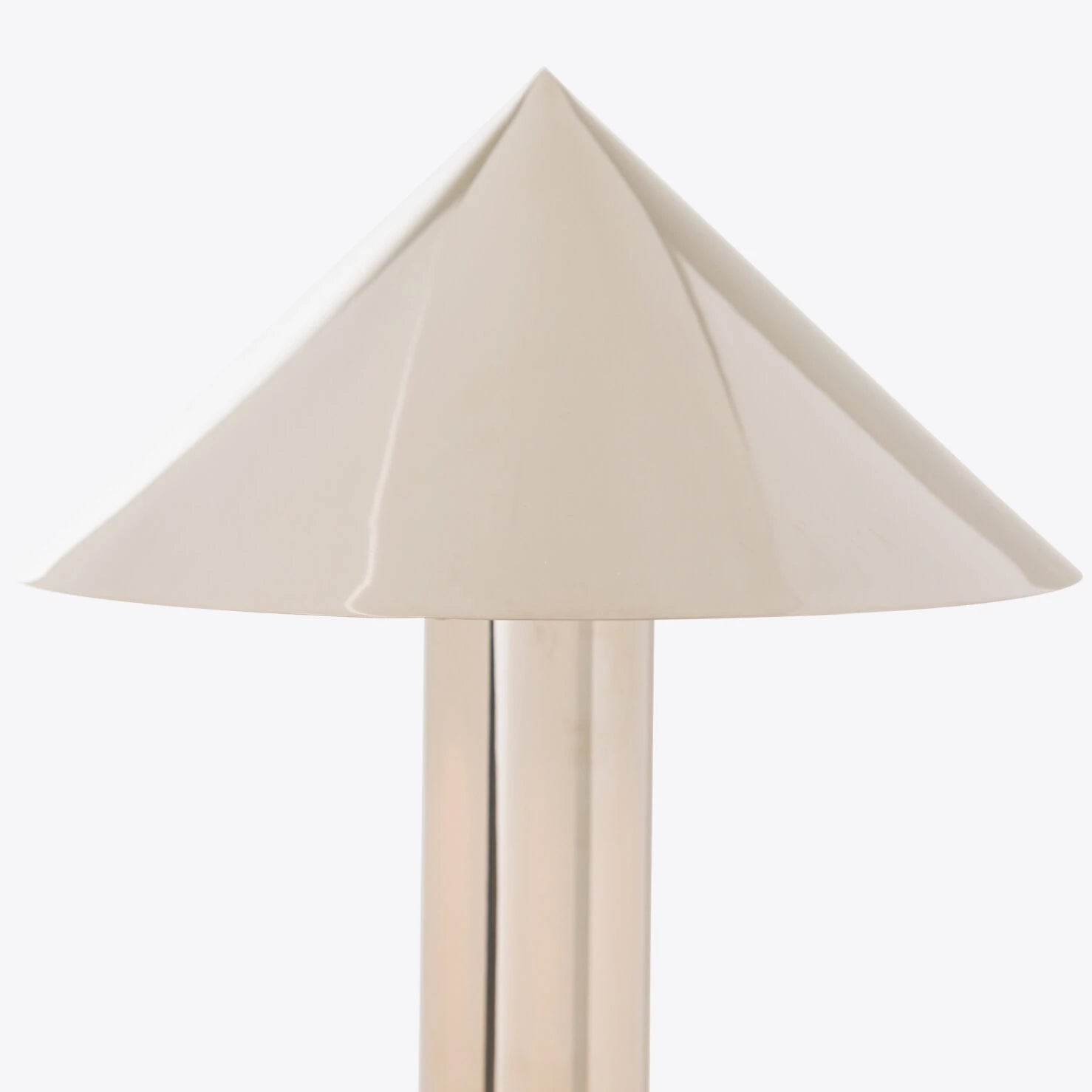Structure Table Lamp- Shiny Nickel