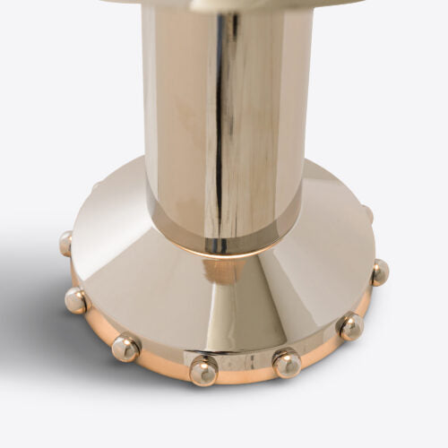 Structure Table Lamp- Shiny Nickel