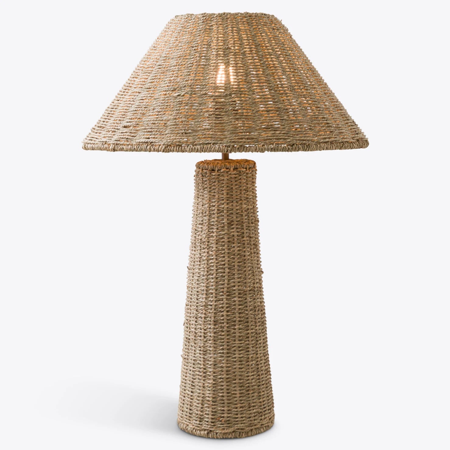 Hanoi Seagrass Table Lamp